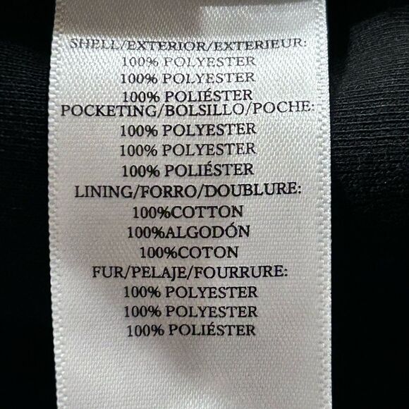 Rails Saga Leopard Print Teddy 1/4 Zip Pullover Jacket - Picture 12 of 12